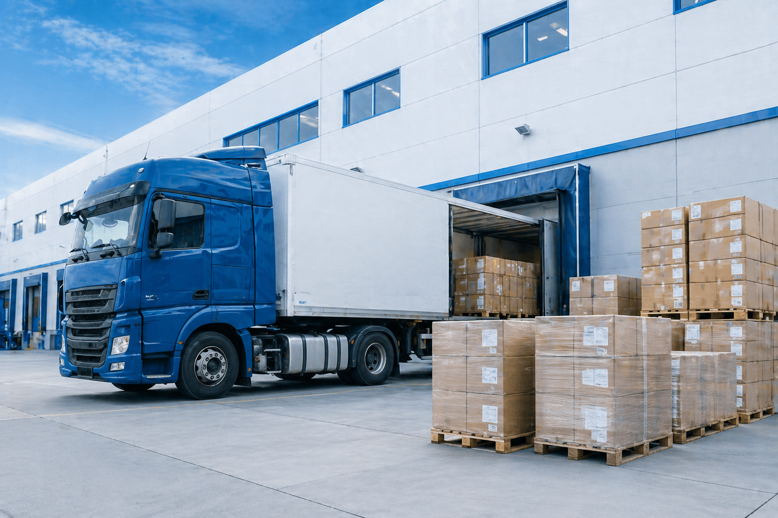 Оптовая отгрузка товаров со склада